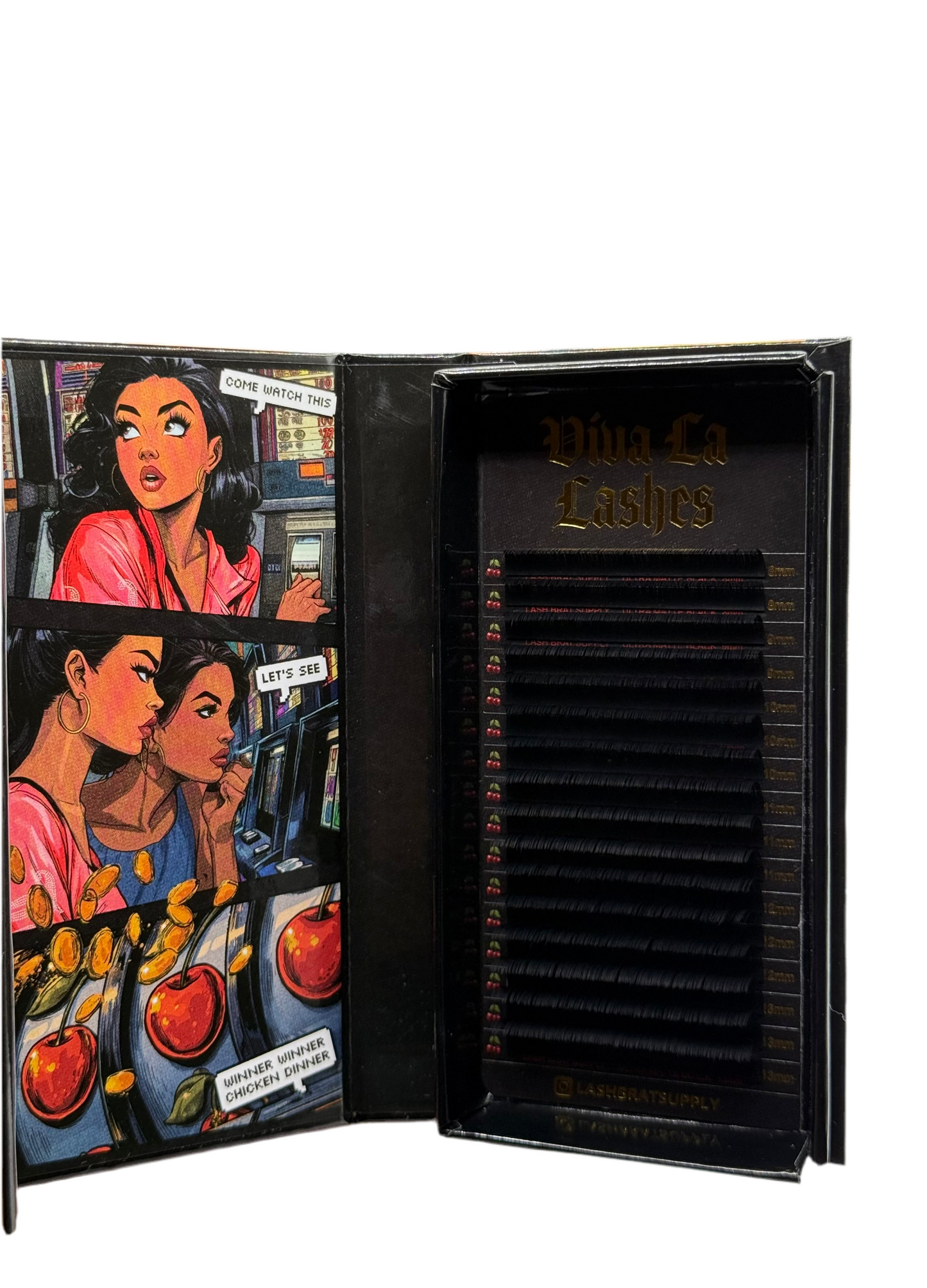 “Viva La Lashes” MATTE ULTRA BLACK