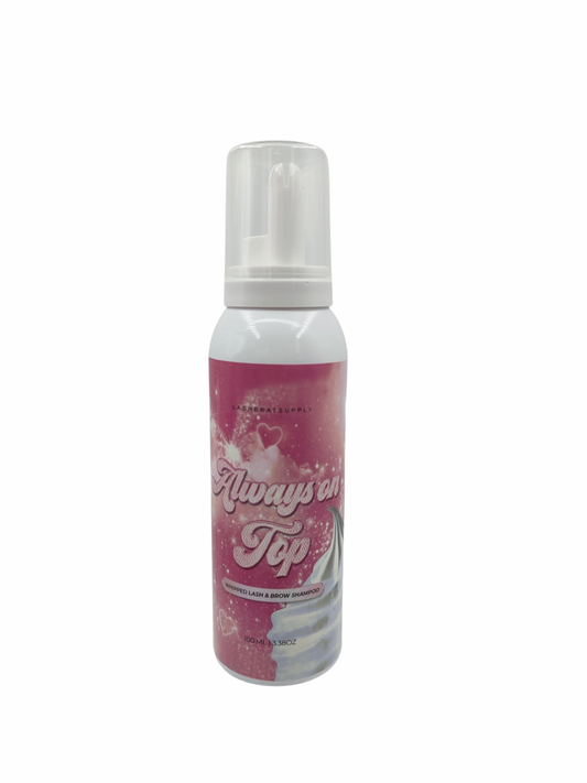 “Always on Top” Whipped Lash & Brow Cleanser