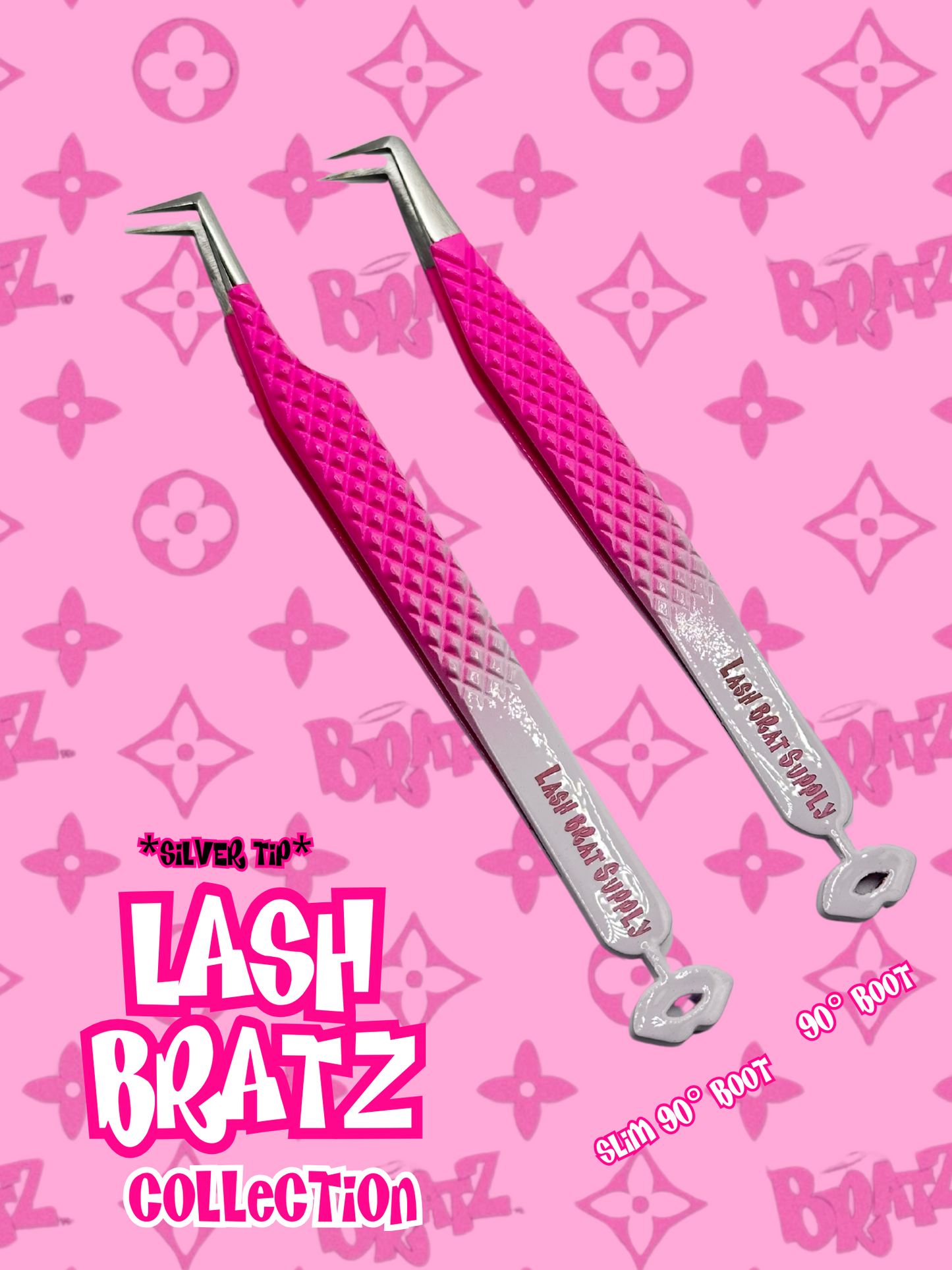 *Silver Tip* LASH BRATZ Tweezer Collection